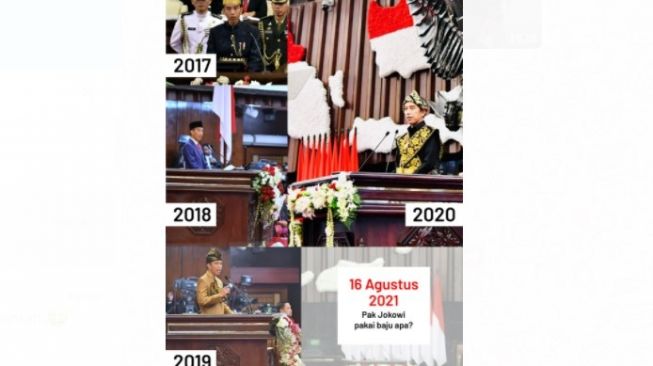 Istana Presiden Bikin Lomba 17 Agustus untuk Warga Indonesia, Tebak Baju Adat Jokowi