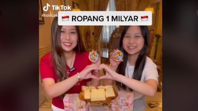 Ropang harga Rp1 milyar (TikTok @siscakohl)