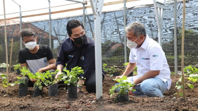 Menteri BUMN dan Dirut BRI Kunjungi Jatim untuk Pemberdayaan UMKM