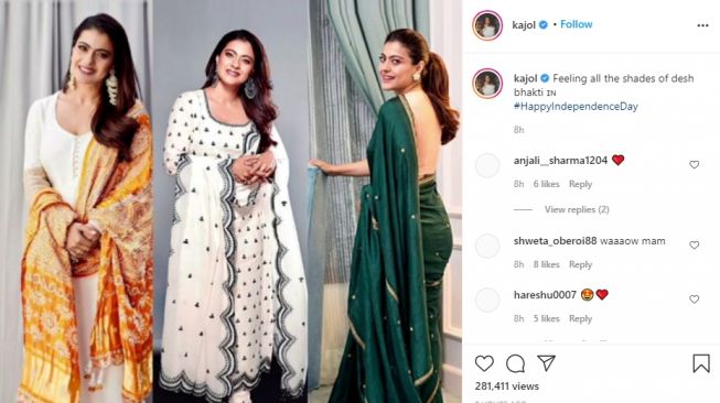 Artis Bollywood Rayakan Hari Kemerdekaan India. [Instagram]