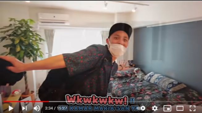 Potret apartemen Maria Ozawa [Youtube/Daisuke Botak]