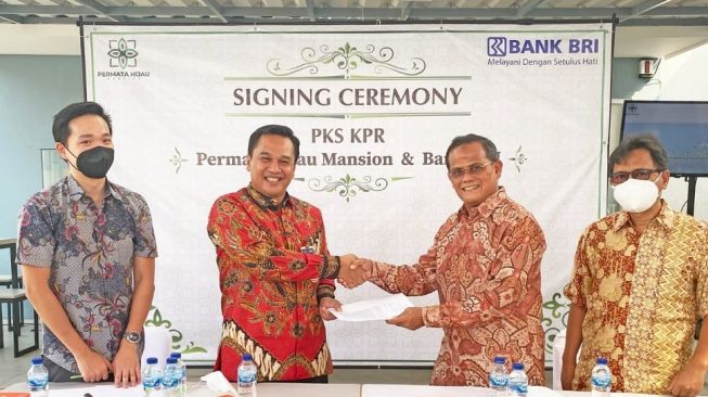 Merraland Gandeng BRI Sediakan KPR untuk Pembelian Permata Hijau Mansion