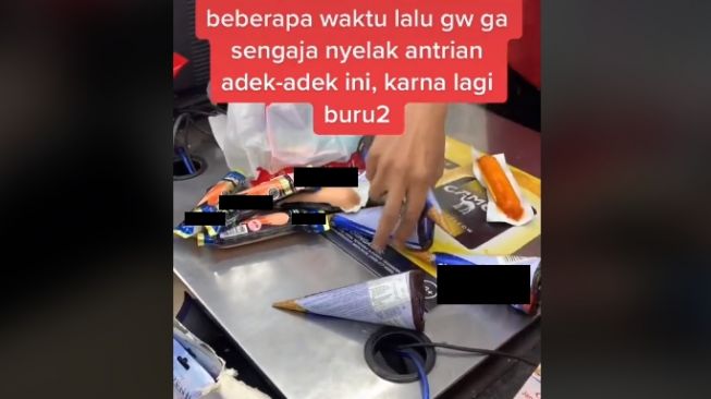 Bocah beli 2 mi instan untuk dimakan berlima (tiktok)