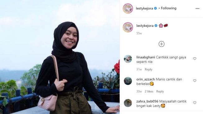 Kemiripan Lesti Kejora dan Cimoy. [Instagram]