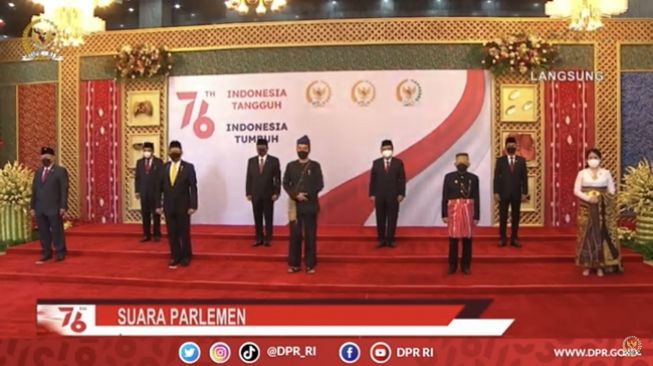 Jokowi Pakai Baju Adat Badui di Sidang Tahunan MPR