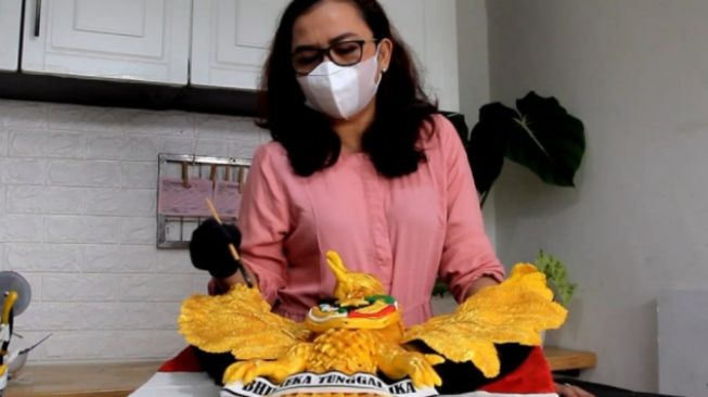 Kue 'Garuda Pancasila' Dilelang, Hasilnya untuk Bantu UMKM Terdampak Pandemi