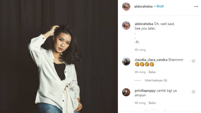 Aldora Helsa, gadis Pontianak maju ke  Ajang Miss Chinese World 2021. (Instagram/@aldorahelsa)