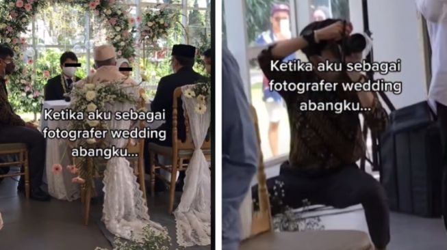 Jadi Fotografer di Nikahan Kakak, Pria Ini Dapat Tugas Tambahan Tak Terduga