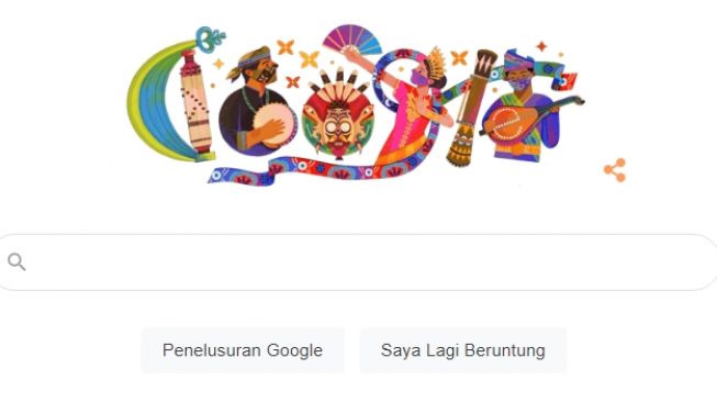 Google Doodle Hari Ini Ikut Semarakkan HUT Kemerdekaan RI ke-76