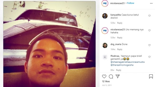 Potret masa muda pengusaha Suami Artis. [Instagram]