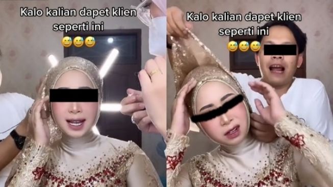 Viral Pengantin Wanita Rewel Saat Dirias MUA: Ini Aku Bayar Rp 50 Juta Lho!