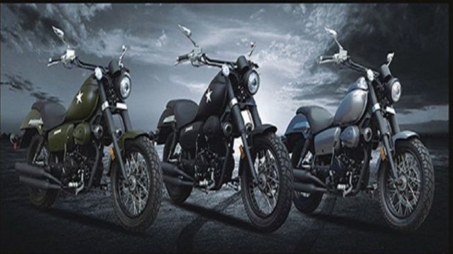 Pilihan warna XCR 250R, jiplakan dari Harley-Davidson dengan harga cukup murah (Xcross)
