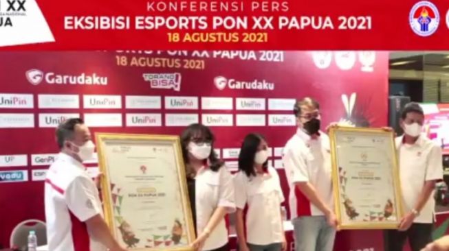 Esports Dipertandingkan di PON Papua, Platform Garudaku Diluncurkan