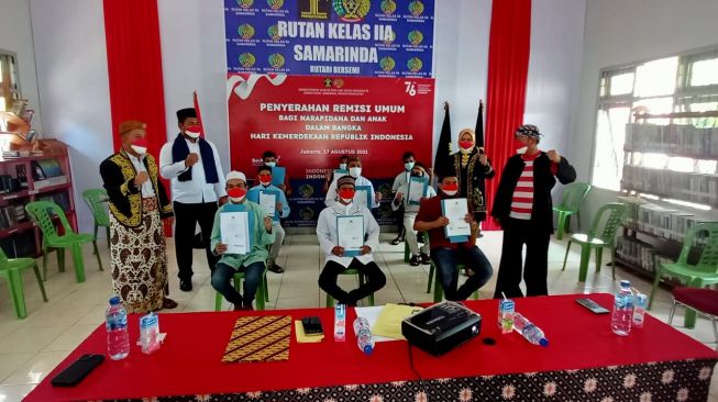 Beri Remisi Pada 360 Warga Binaan, 9 Orang Bebas, Swab Antigen Diberikan Gratis