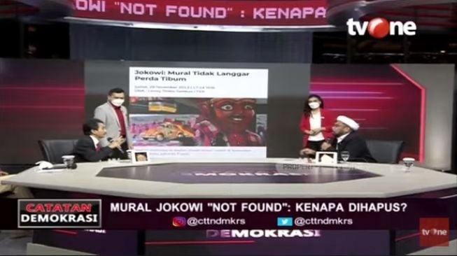 Panas! Ngabalin Ngegas ke Roy Suryo dan Said Didu Soal Mural Jokowi 404: Not Found