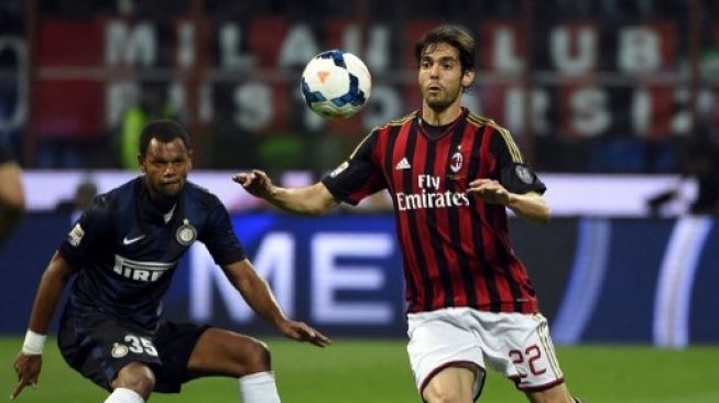 Kaka saat berseragam AC Milan. (OLIVIER MORIN / AFP)