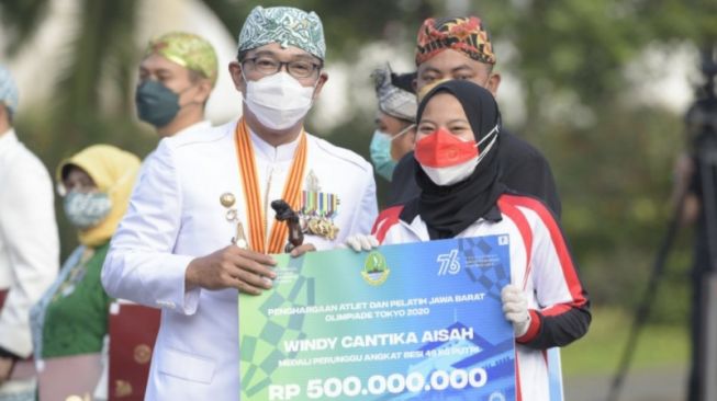 Alhamdulillah, Atlet Jabar Peraih Medali di Olimpiade Dapat Kadeudeuh Ratusan Juta