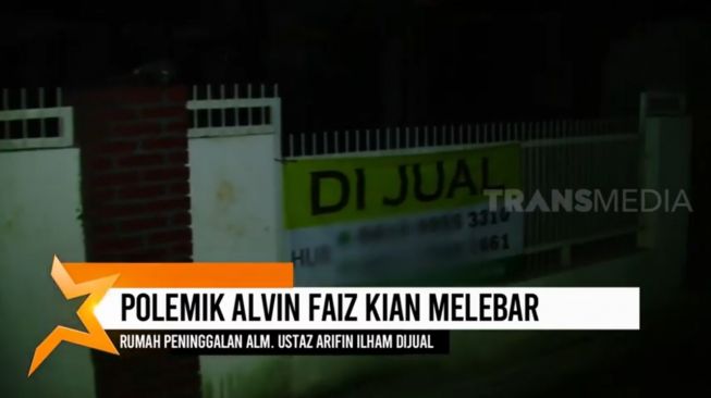 Polemik Dana Yayasan Azzikra, Rumah Ustaz Arifin Ilham Dijual