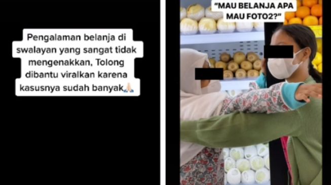 Viral Aksi Judes Pegawai Swalayan saat Bocil Jajan, Seluruh Karyawan Menatap Sinis