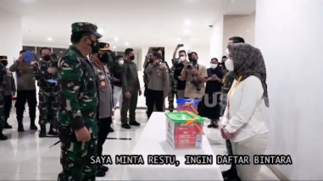 Nakes izin ke Panglima TNI ingin jadi tentara AL (instagram)