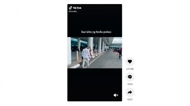 Pacaran virtual langgeng bikin iri warganet. [TikTok]