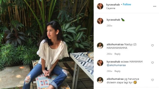 Potret Kyra Wahab Putri Sulung Ariyo Wahab. [Instagram/ariyowahab]