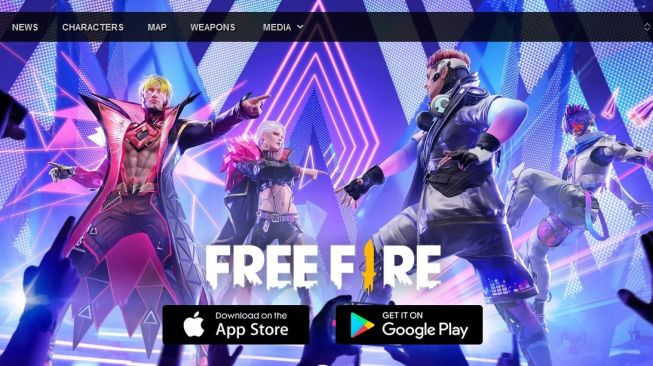 Situs Garena Free Fire (ff.garena.com)