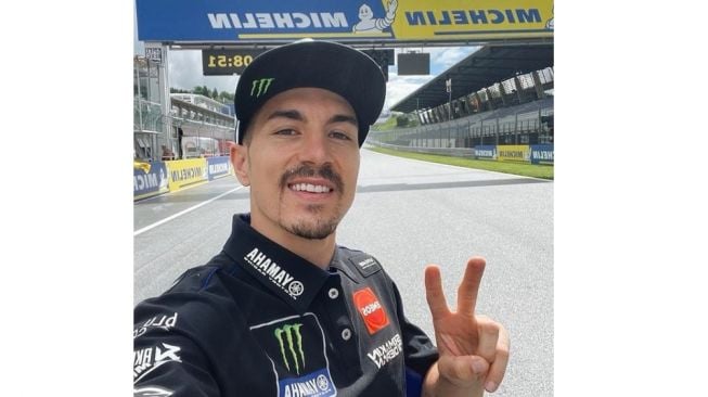 Maverick Vinales resmi berpisah dengan Yamaha lebih cepat (Instagram)