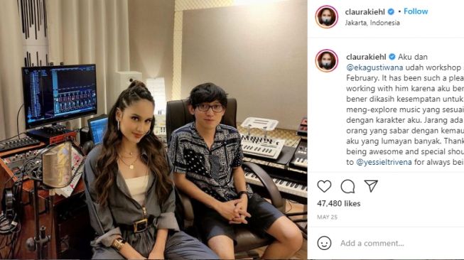 Adu pesona Cinta Laura dan Gita Savitri. [Instagram]