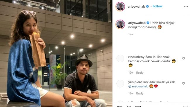 Potret Kyra Wahab Putri Sulung Ariyo Wahab. [Instagram/ariyowahab]