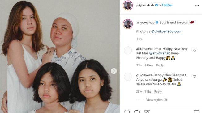 Potret Kyra Wahab Putri Sulung Ariyo Wahab. [Instagram/ariyowahab]