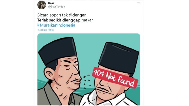 Tagar 'Muralkan Indonesia' ramai di Twitter 