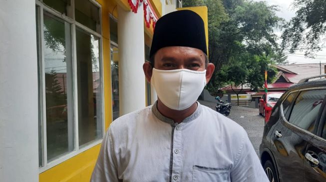 Ketua DPD Golkar Samarinda, Hendra. [Suara.com/Apriskian Tauda Parulian]