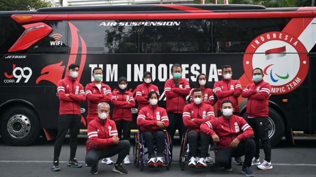 Paralimpiade Tokyo: Rombongan CdM dan Para Atletik Indonesia Bertolak ke Jepang Hari Ini