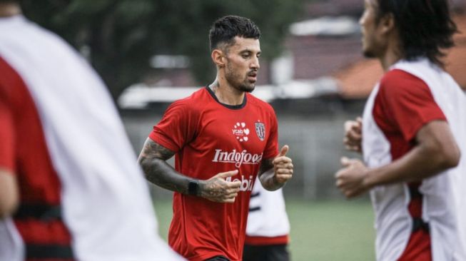 Gelandang Bali United Stefano Lilipaly (HO/Baliutd.com)