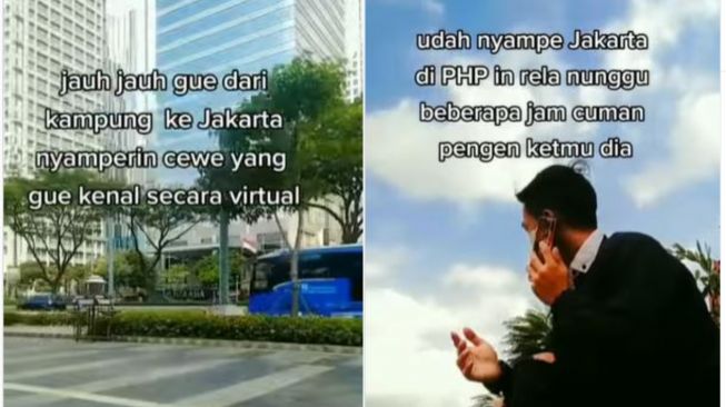 Jauh-jauh ke Jakarta Ketemu Teman Kencan Virtual, Pria Ini di-PHP (instagram.com/nub_literasi)