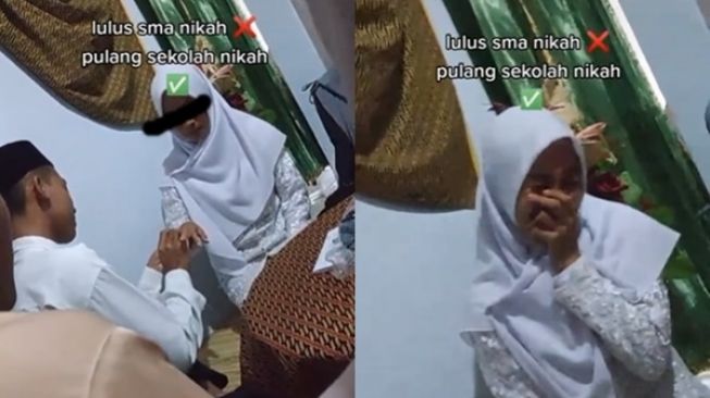 Viral Cewek Ngaku Nikah saat Pulang Sekolah, Rencana Masa Depannya Bikin Geleng-geleng