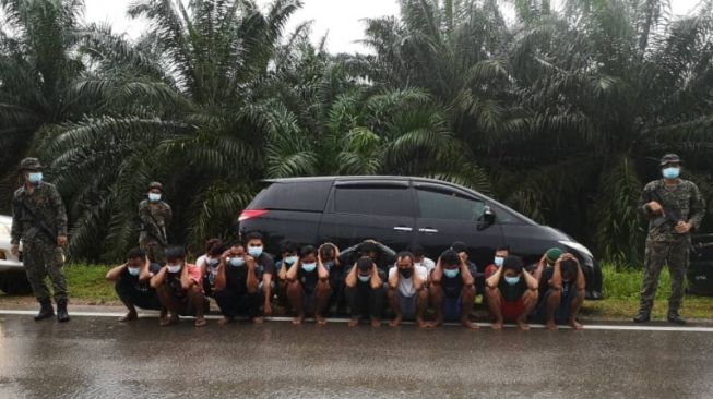 Imigrasi Malaysia Tangkap 19 WNI di Johor Bahru