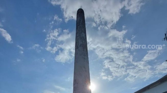 Memprihatinkan, Kondisi Tugu Pahlawan di Jalan Ujung Pandang Makassar