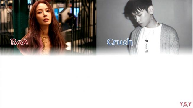 BoA feat Crush di lagu Starry Night. [YouTube]