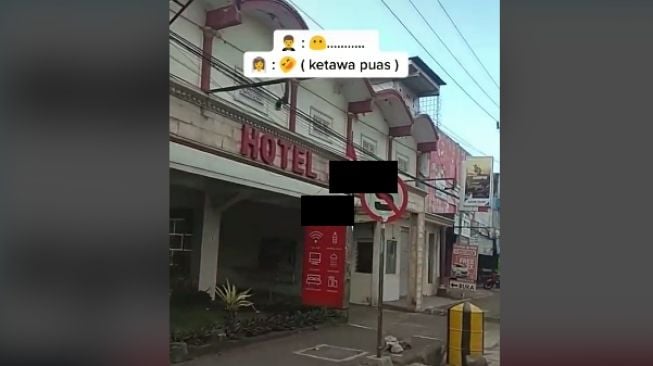 Kisah pengantin baru check in di hotel (tiktok)