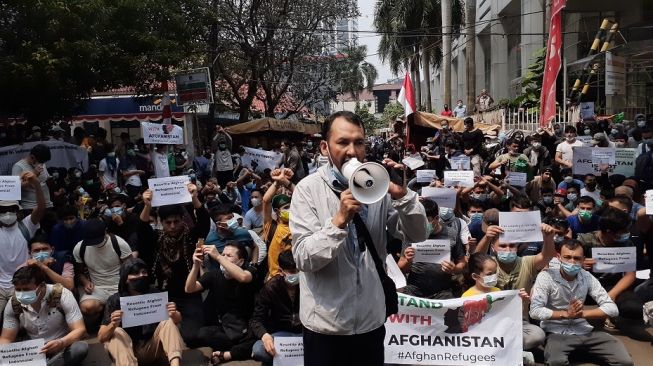 Didemo Massa Imigran Afganistan, UNHCR Janji Tidak Diskriminasi Lagi