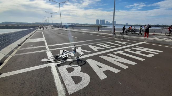 Pantai Indah Kapuk atau PIK Jakarta (Suara.com/Sulton)