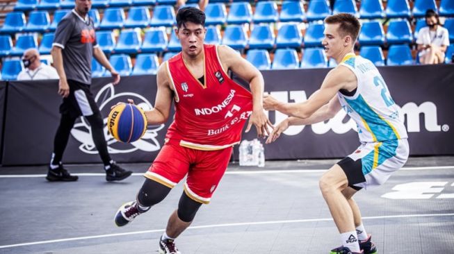 FIBA World Cup U-18: Timnas Basket 3x3 Putra Telan Dua Kekalahan