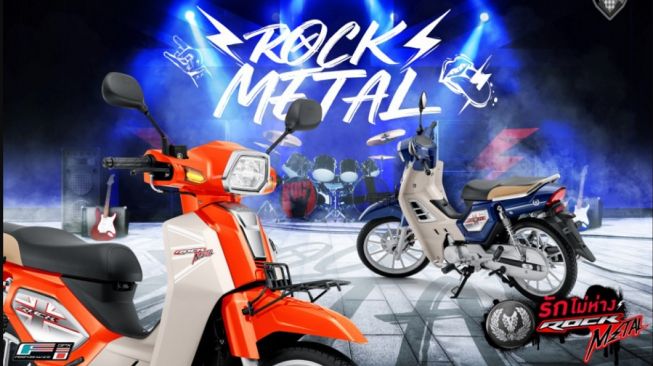 GPX Rock Metal, kembaran dari Honda Super Cub (Greatbiker)