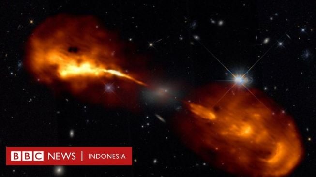 Ini Foto Paling Jernih Galaksi Terluar, Beri Informasi Lubang Hitam