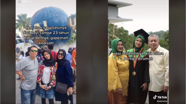 Curhat Anak Tunggal Harus Pisah dari Orangtua setelah Menikah (tiktok.com/@bibiwbiw)