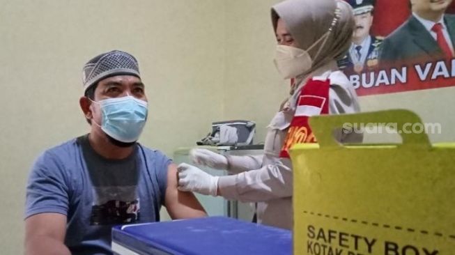 Mantan Teroris di Kota Makassar Ajak Warga Sukseskan Vaksinasi Covid-19