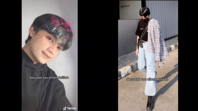 Glow Up, Pria Ini Bagikan Perbandingan Sebelum vs Setelah Kenal BTS (tiktok.com/kiyowoo12345)