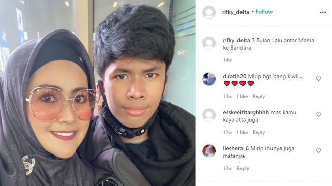 Potret Rifky Arnanda Putra Kiwil. [Instagram/rifky_delta]